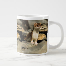 Caneca De Café Grande Alerta Doninha