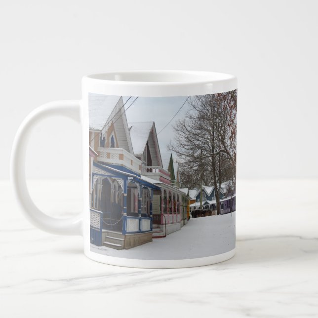 Caneca De Café Grande Algodão de inverno - Vinha de Martha (Esquerda)