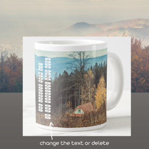 Caneca De Café Grande Algodão do solitário