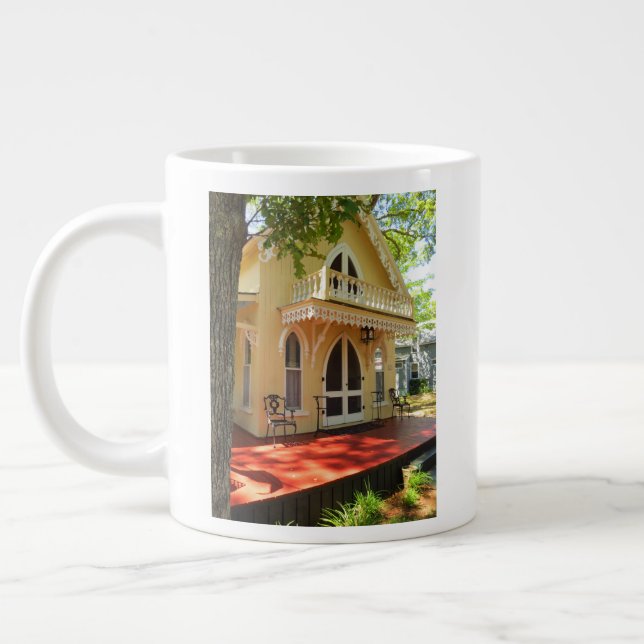 Caneca De Café Grande Algodão Vitoriano em Sol - Vineyard de Martha (Esquerda)