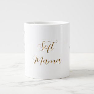 Caneca De Café Grande Almofada Boho Botânica Algodão Flor Personalizada