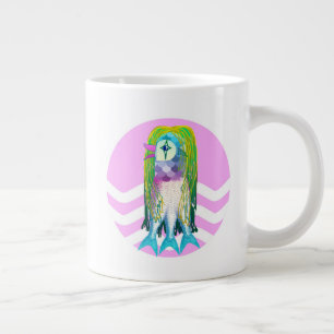 Caneca De Café Grande Amabie - Espírito de cura japonês