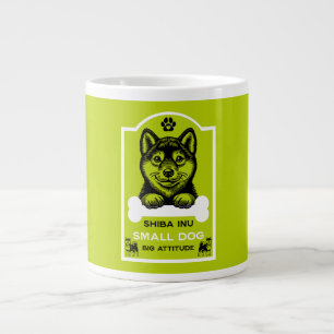 Caneca De Café Grande Amante de Cachorro Shiba Inu Engraçado