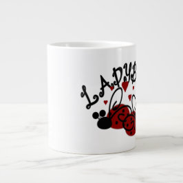 Caneca De Café Grande Ame Minha Ladybug - Jumbo Mug