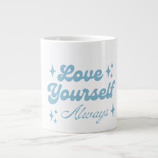 Caneca De Café Grande Ame-se Sempre