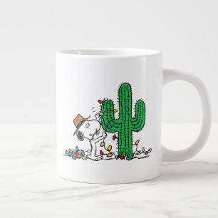 Caneca De Café Grande Amendoins Spike Decorates para o Natal