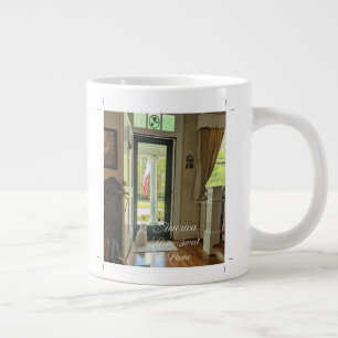 Caneca De Café Grande América, casa doce