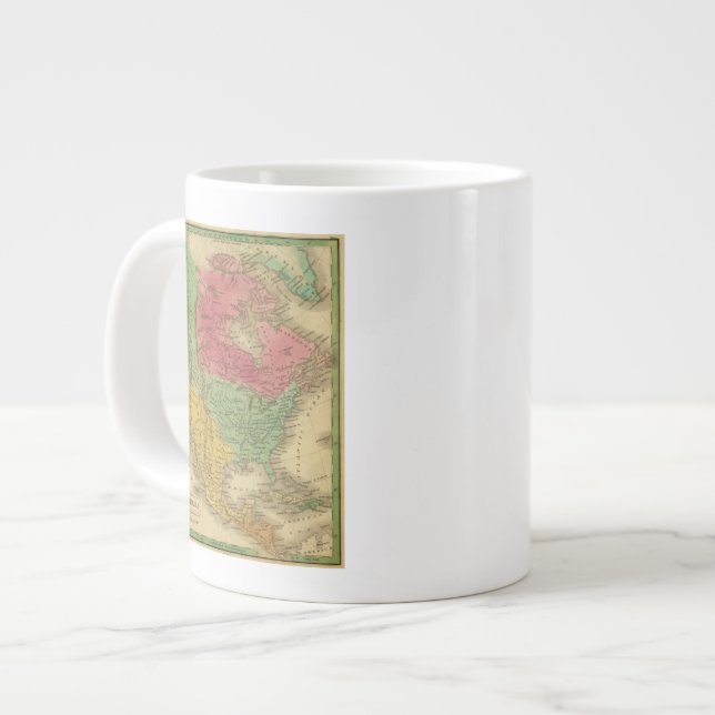 Caneca De Café Grande América do Norte 9 2 (Frente Esquerda)