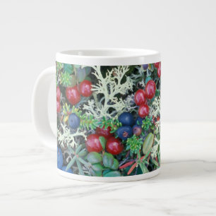 Caneca De Café Grande América do Norte, EUA, Alasca, Paisagem, bagas