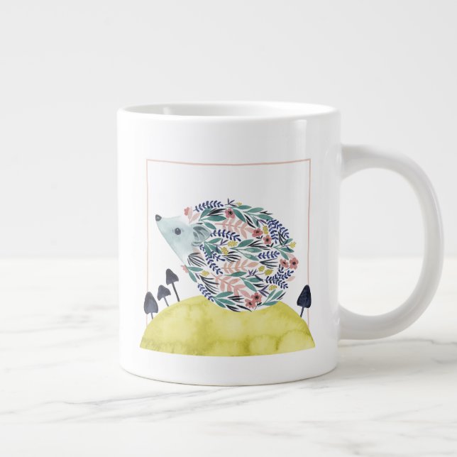Caneca De Café Grande Amigos da Clementina | Folheto de Arte (Direita)