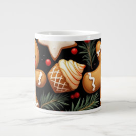 Caneca De Café Grande Amigos de Pão de Mel