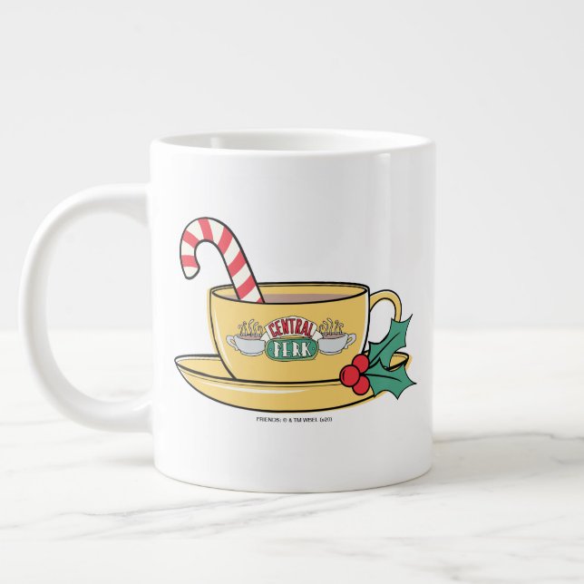 Caneca De Café Grande AMIGOS™ | Mug de Feriado Central Perk (Esquerda)