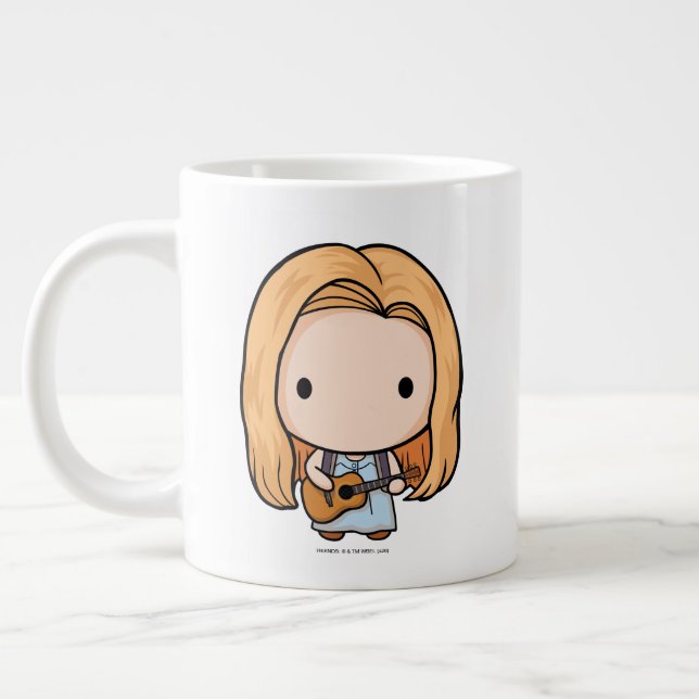 Caneca De Café Grande AMIGOS™ | Phoebe Chibi (Esquerda)