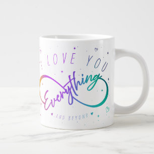 Caneca De Café Grande Amo-Te Muito
