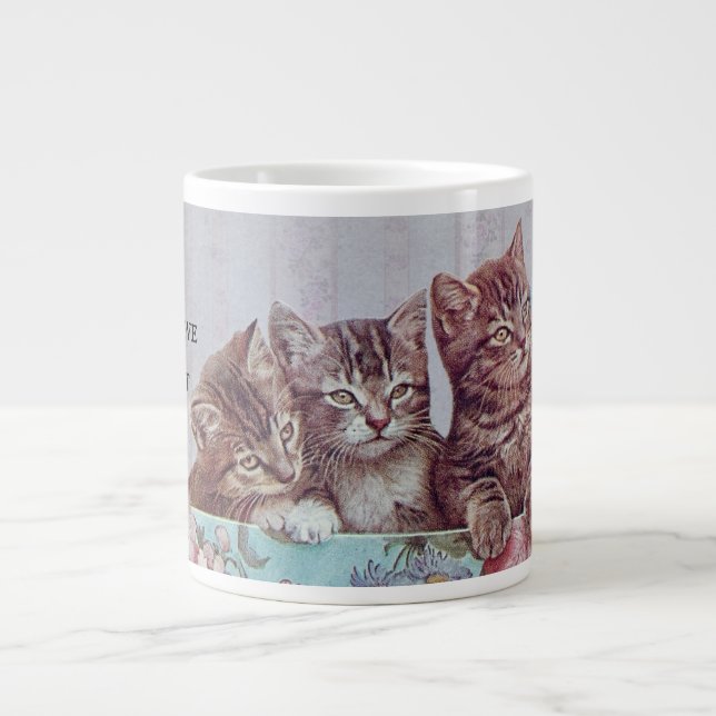 Caneca De Café Grande Amor a Gato (Frente)