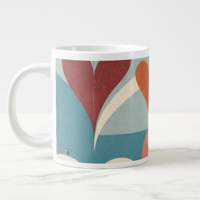 Caneca De Café Grande Amor agradável | (Esquerda)