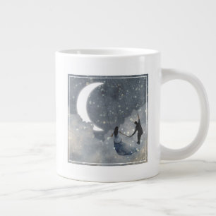 Caneca De Café Grande Amor celeste
