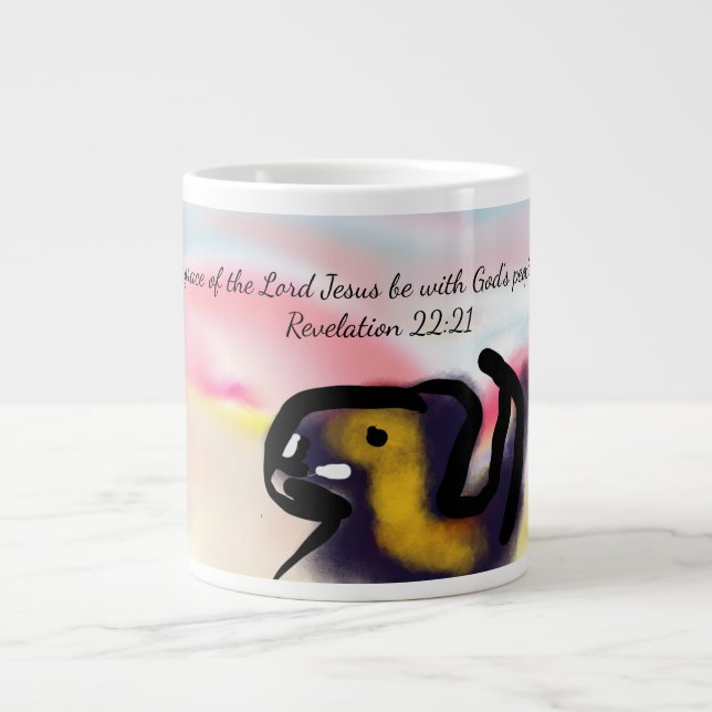 Caneca De Café Grande amor de jesus  (Frente)
