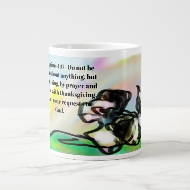 Caneca De Café Grande amor de jesus  (Frente)