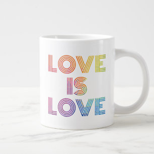 Caneca De Café Grande Amor é Amor Tiras Modernas