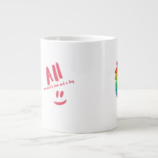 Caneca De Café Grande Amor e Cachorro
