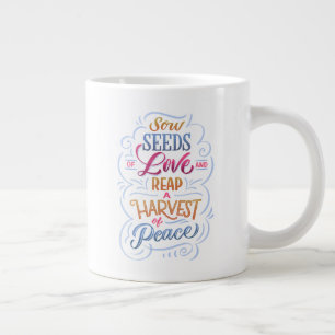 Caneca De Café Grande Amor e Paz