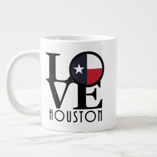 Caneca De Café Grande AMOR Houston 20oz