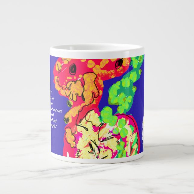 Caneca De Café Grande amor jesus (Frente)
