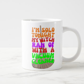 Caneca De Café Grande Amor Louco Perdido: Bruxas Andam Vazias No Dia das