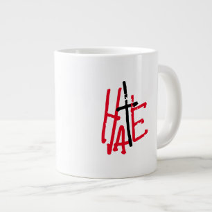 CANECA DE CAFÉ GRANDE AMOR ÓDIO MUDANDO CAFÉ DE ALIMENTAÇÃO