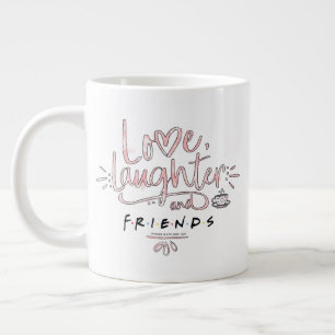 Caneca De Café Grande Amor, Riso e AMIGOS™