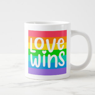 Caneca De Café Grande Amor vence