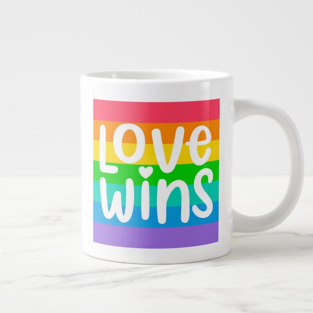 Caneca De Café Grande Amor vence (Direita)