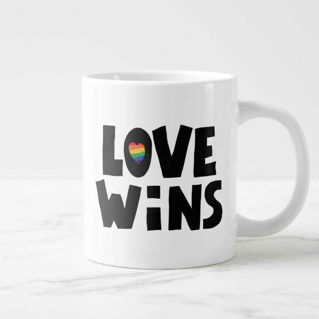 Caneca De Café Grande Amor vence (Direita)