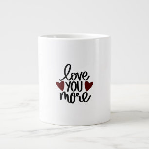 Caneca De Café Grande Amor Você Mais Sincero Design Minimalista