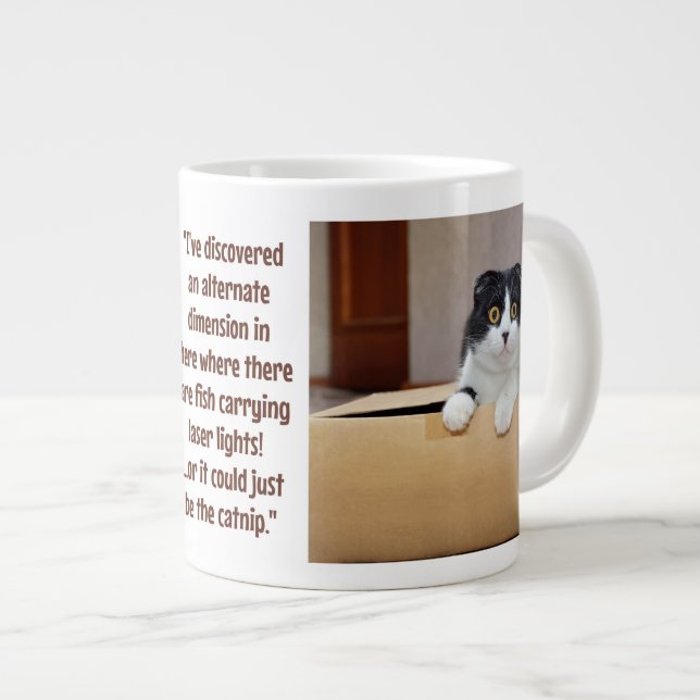 Caneca De Café Grande An alternate dimension (Frente Esquerda)