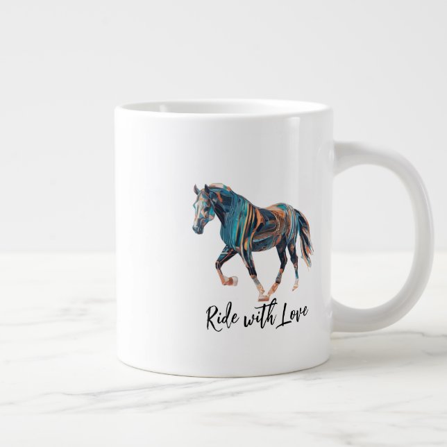 Caneca De Café Grande Andar com Mug de Especialidade de Amor (Direita)