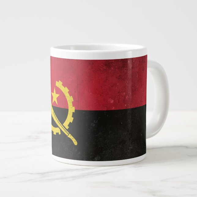 Caneca De Café Grande Angola (Frente Esquerda)