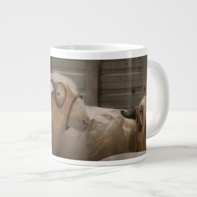 Caneca De Café Grande Animal - Ovelha - A Ordem (Frente Esquerda)