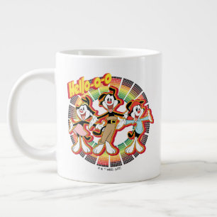 Caneca De Café Grande Animaniacs Gráfico do Equalizador Retroativo Alô
