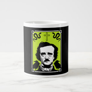 Caneca De Café Grande Aniversário de Edgar Allan Poe 19 de janeiro