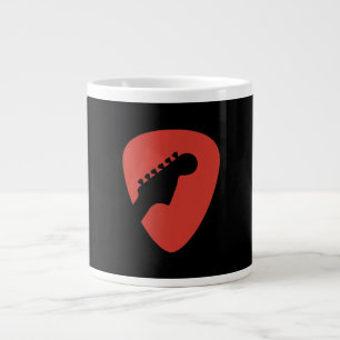 Caneca De Café Grande Aniversário do Guitarrista e Guitarrista do Lover