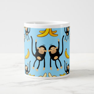 Caneca De Café Grande Aniversário do Macaco Gelado