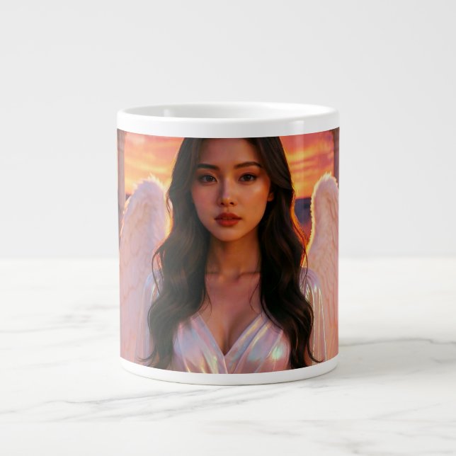 CANECA DE CAFÉ GRANDE ANJO - ANJOS (Frente)