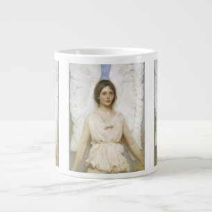 Caneca De Café Grande Anjo por Abbott Thayer, Vintage Victorian Fine Art