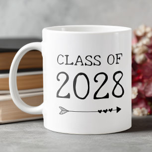 Caneca De Café Grande Ano de Graduação Turma de Graduação