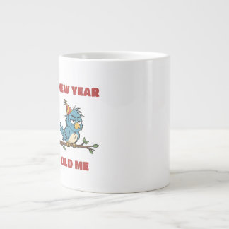 Caneca De Café Grande Ano Novo, Eu Velho