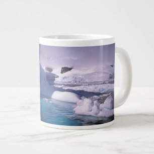 Caneca De Café Grande Antártida. Paisagens de gelo antárticas 2