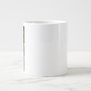 Caneca De Café Grande Anunciação de Van Eyck Luz Premium da Catedral