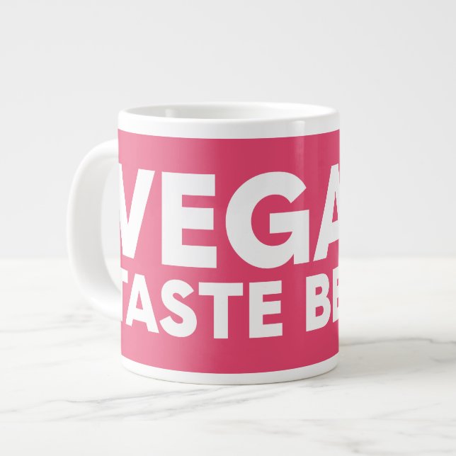 Caneca De Café Grande Apelo Vegano (Frente Esquerda)